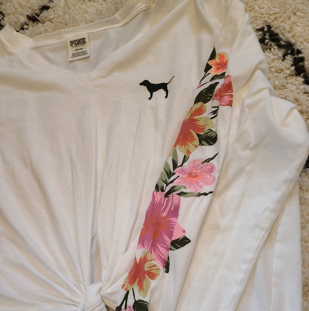 Long Sleeve Pink Top
